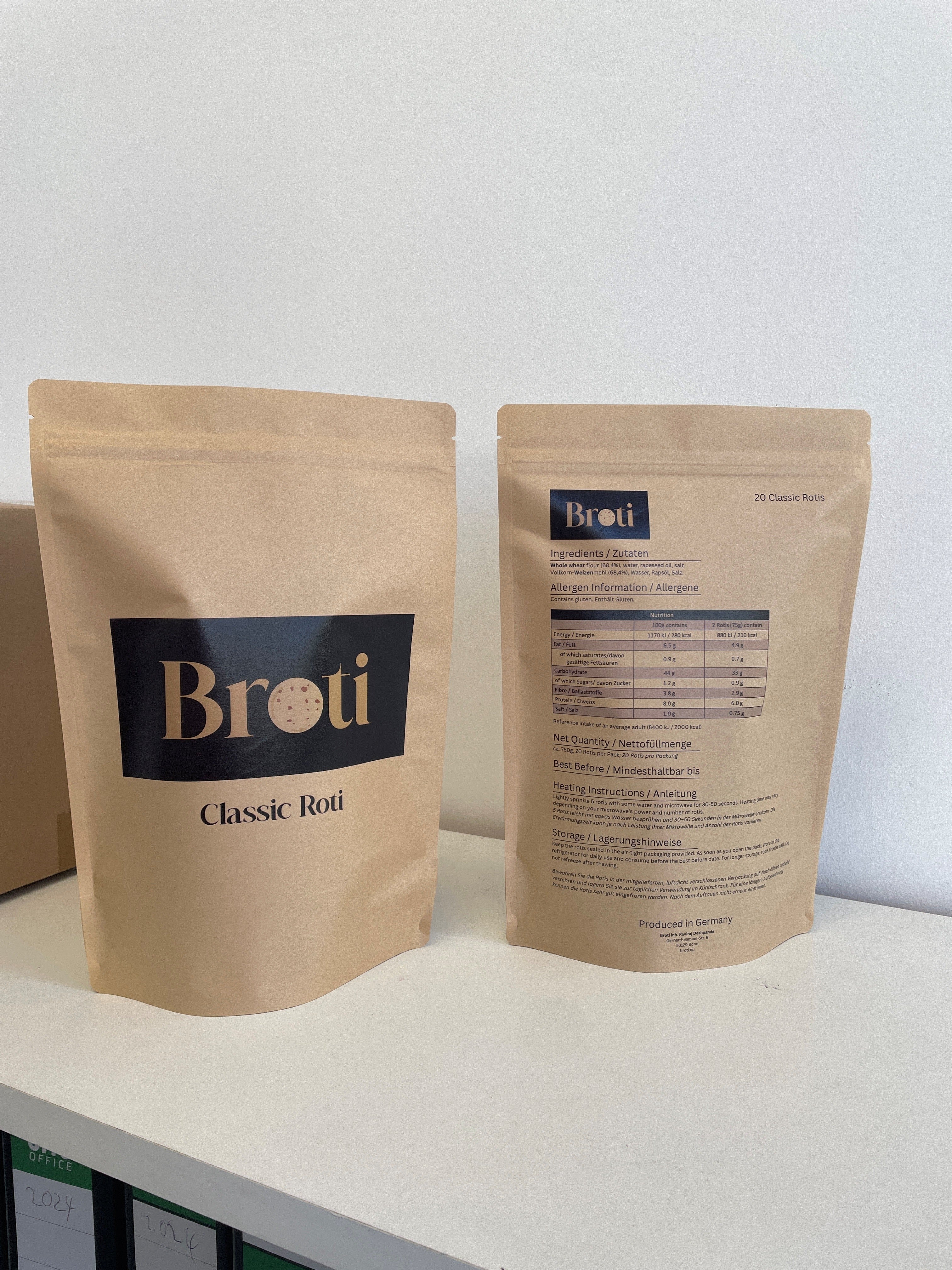 Classic Roti Subscription - Pack of 20